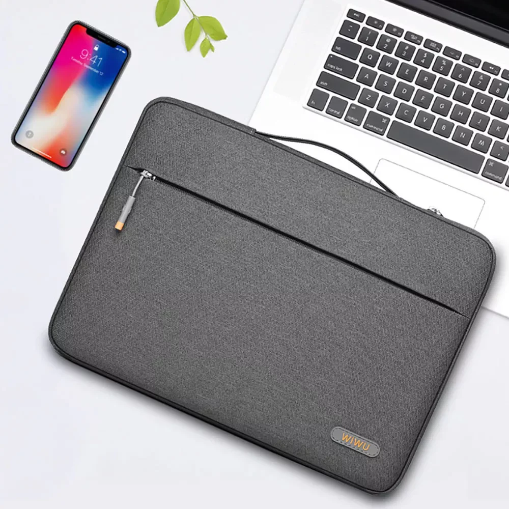 

WiWU Waterproof Laptop Sleeve for MacBook Pro 14.2 16.2 2021 Simple Handle Laptop Bag Case for MacBook Pro 13 Air 13 Case