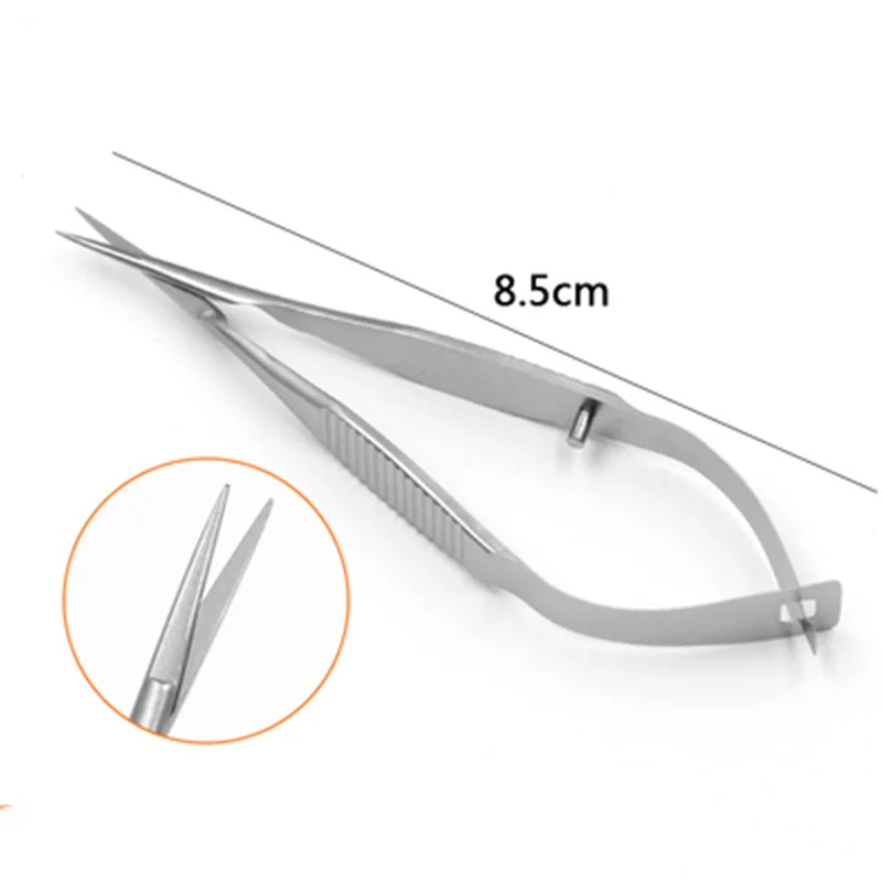 Stainless Steel 8.5cm Venus Scissors Ophthalmology Microscopic Fine Surgery Scissors Ophthalmology Instruments Ultra-Sharp Sciss