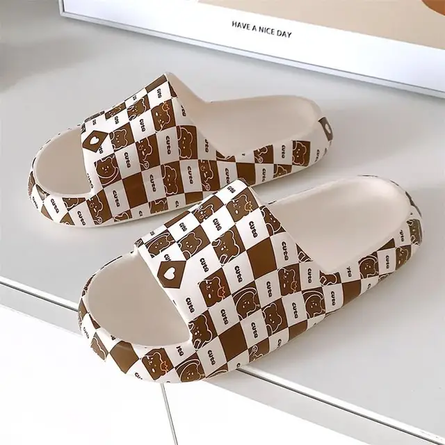 Women Men's Summer Slippers Beach 