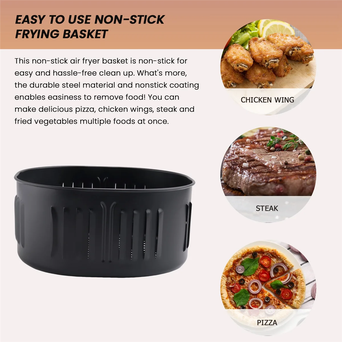 Сменная корзина для аэрофритюрницы Power XL DASH Gowise USA Cozyna 5 5Qt аксессуары