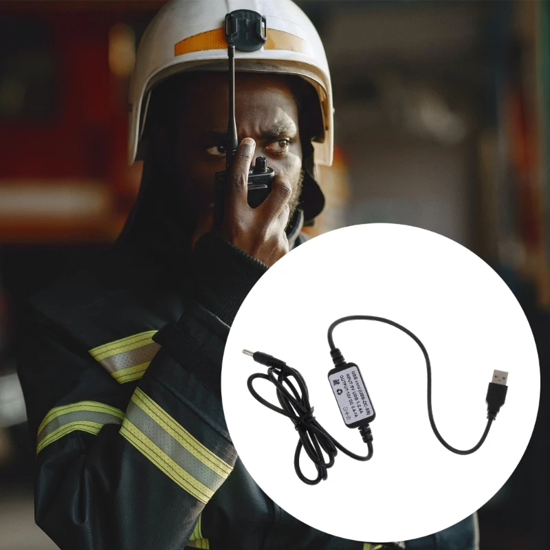 USB Charger Cable Charger 1.5m/5ft Length for VX5R/VX6R/VX7R/VX8R/8DR/8GR/FT-1DR