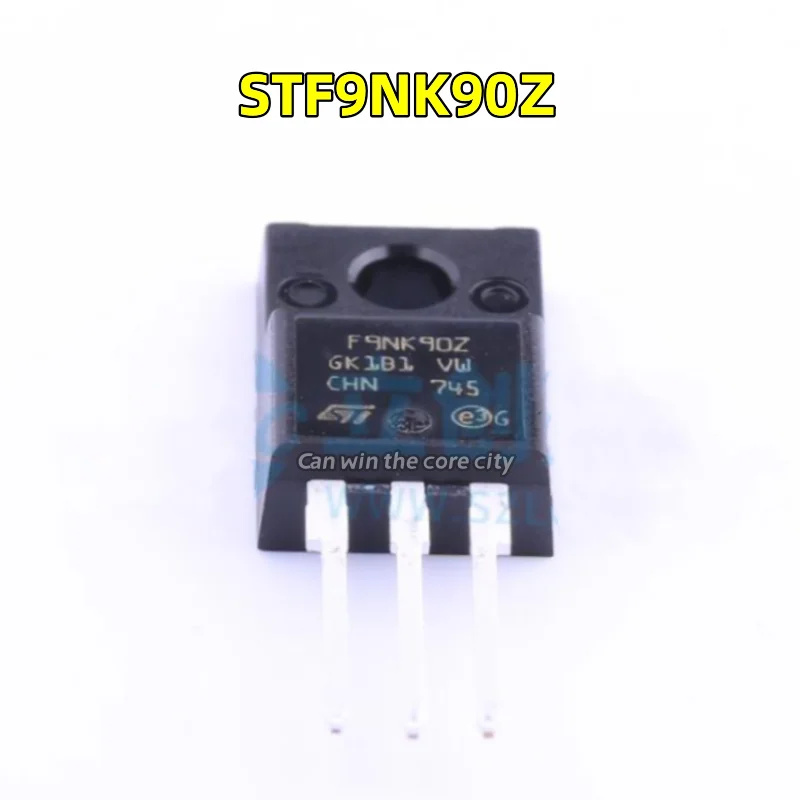 

10 pieces Original STF9NK90Z TO-220F-3 MOS tube straight-power MOSFET stabilized tripole transistor