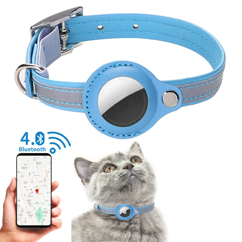 

Регулируемый ошейник для домашних животных с Bluetooth и GPS-трекером