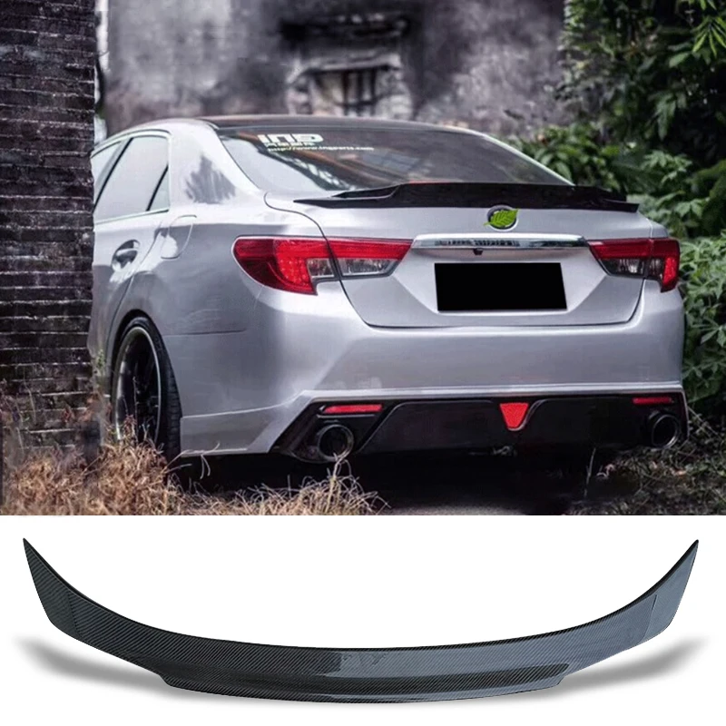 

Trunk Spoiler Carbon Fiber Type IG Car Rear Trunk Wing Refit Accessories Spoiler For Toyota Mark X Reiz 2010 - 2017