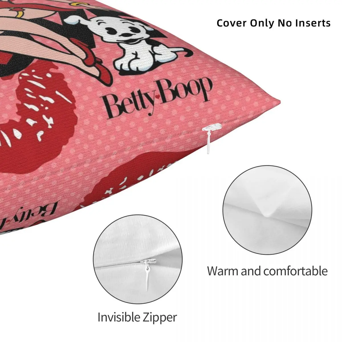 Kawaii B-Betty Boops квадратная наволочка с героями мультфильмов чехлы для подушек