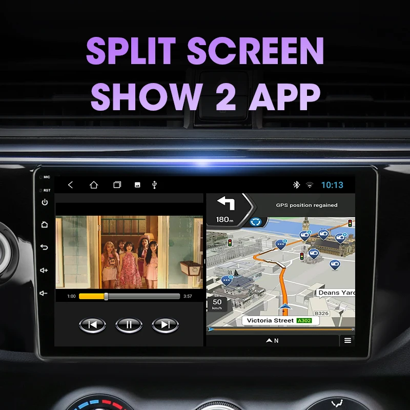 Автомобильная Мультимедийная система Vtopek 2 din 10 1 дюйма 4G DSP Android 11 0 GPS-навигация для