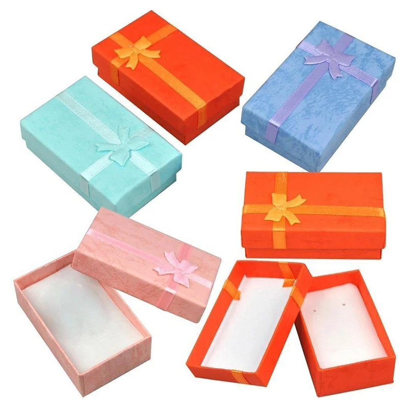 

36 Pcs Assorted Jewelry Gifts Boxes For Jewelry Display Assorted Colors