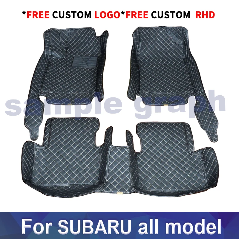 

Car Floor Mat for SUBARU Forester Outback Legacy XV Wrx sti WRX Impreza BRZ Tribeca Ascent crosstrek wagon exiga Car accessorie