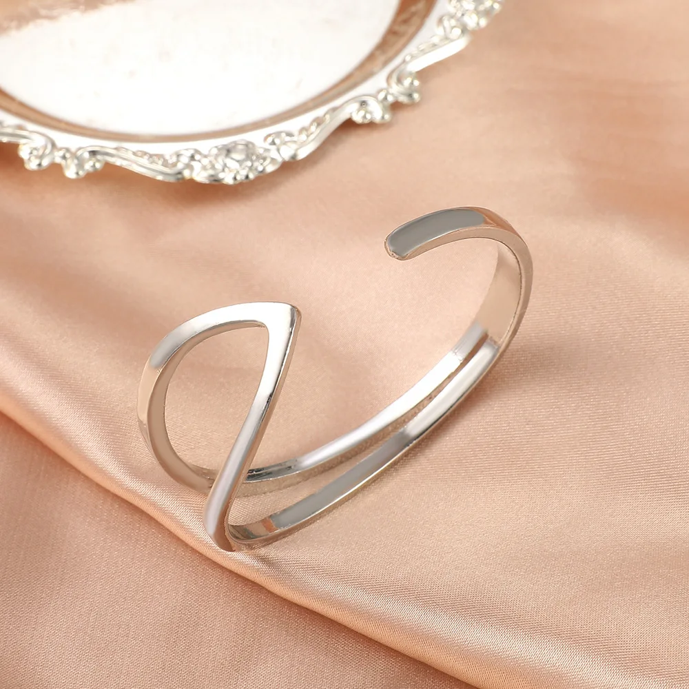 Браслеты-манжеты и обручи ZYZQ для подруг с французским геометрическим переходом