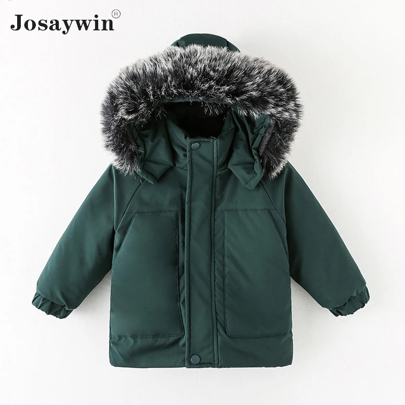 

Winter Jacket Kids Boys Girls Hooded Parkas Thick Warm Coats For Boys Jacket Children Clothes Winter Jacket For Girls Coat