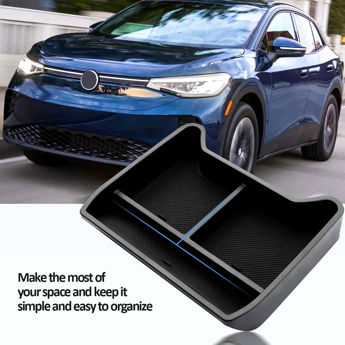 Подлокотник центральной консоли для Volkswagen VW ID.4 ID4 ID 4 CROZZ