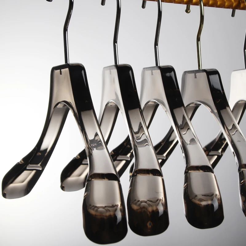 

Прозрачные супер Роскошные широкие белые акриловые вешалки для ткани