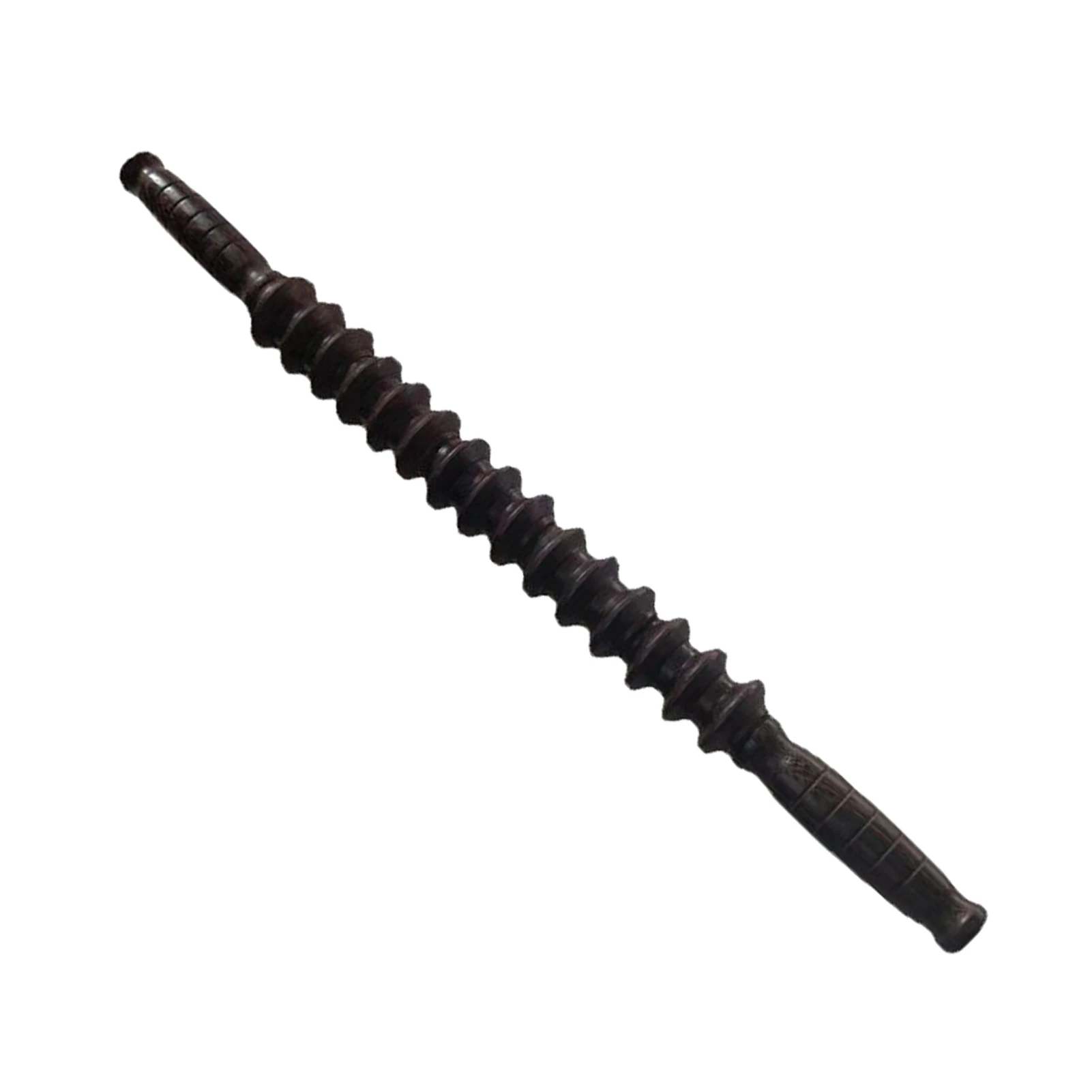 

Ebony Muscle Roller Stick Massage Roller Massager Wood Yoga Wheel Massage Stick For Cellulite Natural Massager For Women And Men
