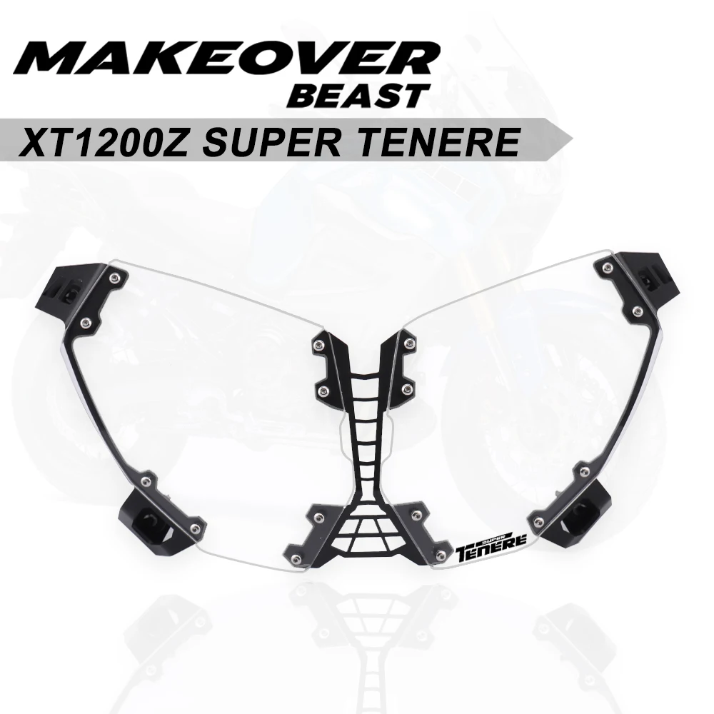 

Акриловая защита для мотоциклетных фар, подходит для Yamaha Super Tenere XT1200Z XTZ 1200 2010-2021 2020 2019