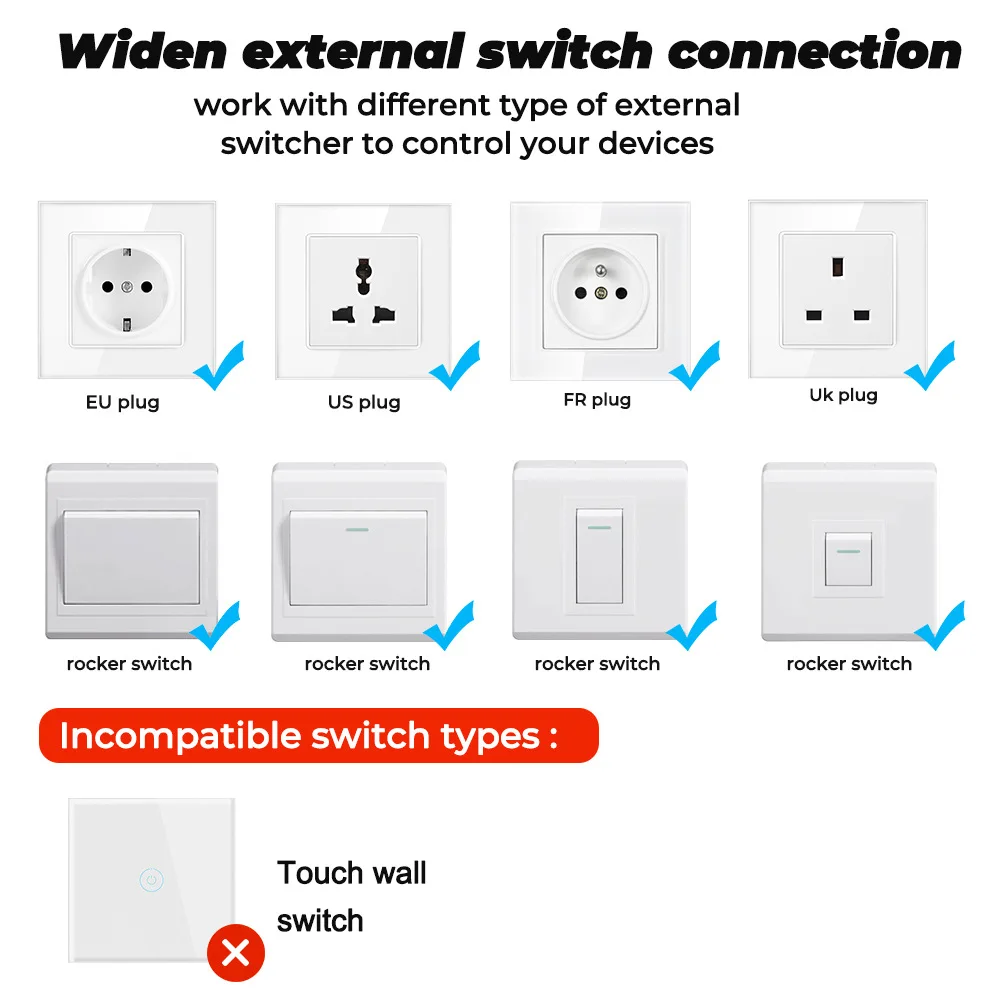 Tuya Zigbee Mini Smart Switch Модуль 16A 2-полосное управление Приложение Life Голосовое Работает