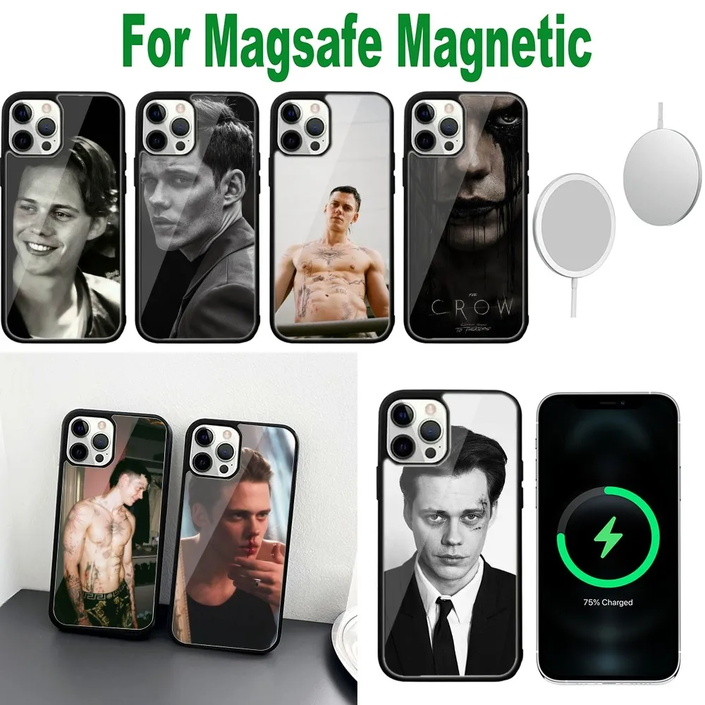 B-Bill S-Skarsgard Phone Case For iPhone 16 15 14 13 12 11 Plus Pro Max Mini Magsafe Magnetic Wireless Charging