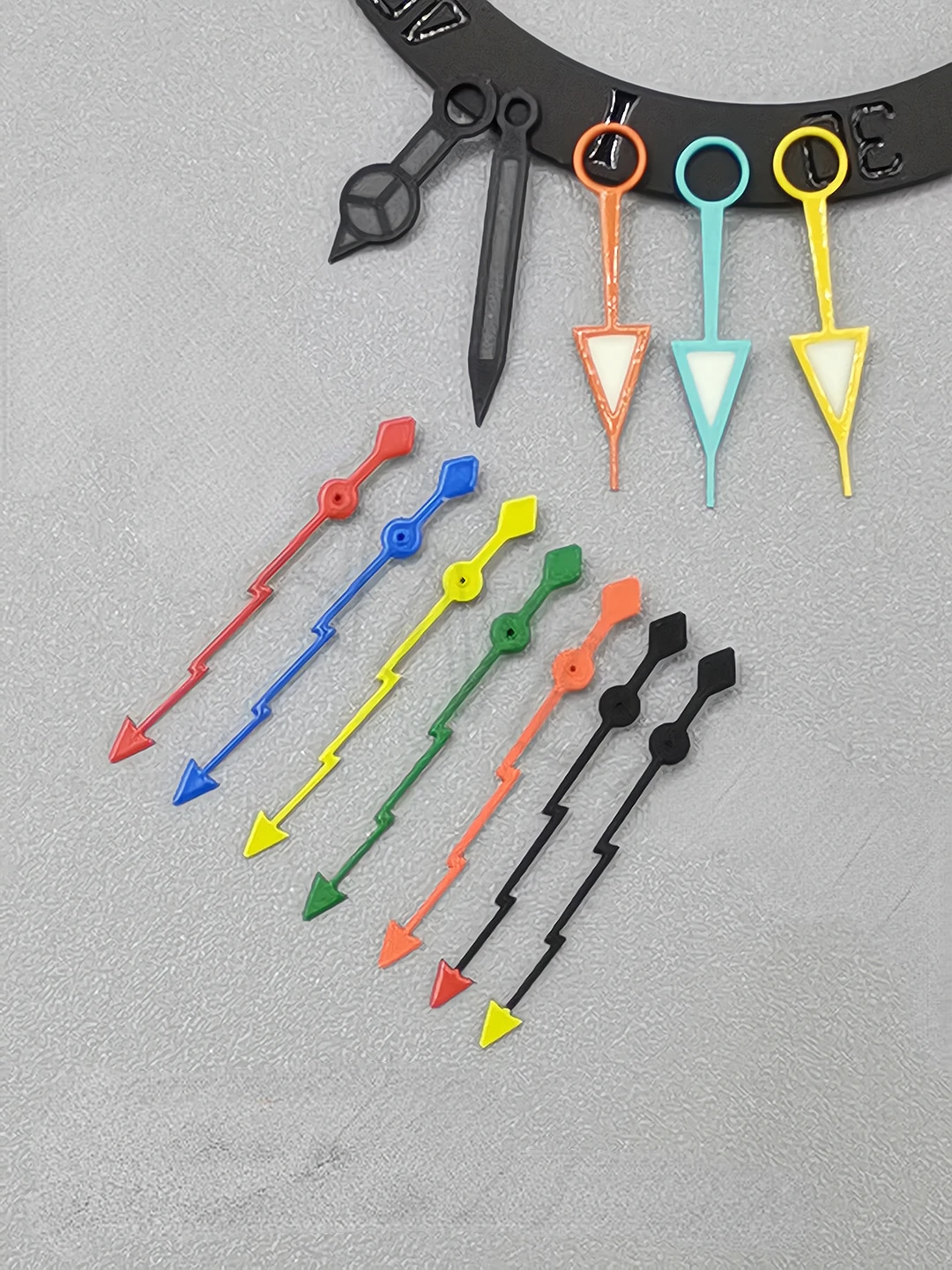 Черный указатель GMT четырехугольный зеленый ночник адаптация NH34 аксессуар для