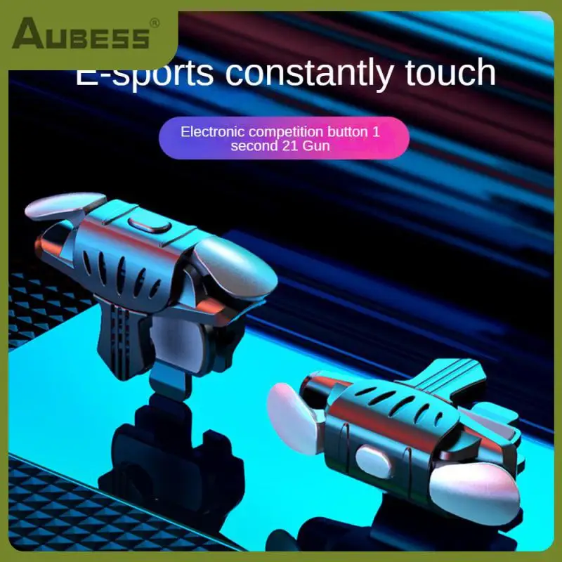 

AS02 Six-finger Linkage Shooter Joystick Comfortable Controller Triggers For Pubg Mobile Game Controller Mechanical Portable