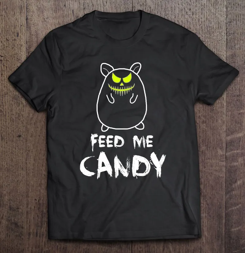 

Футболка мужская оверсайз с надписью «Feed Me»