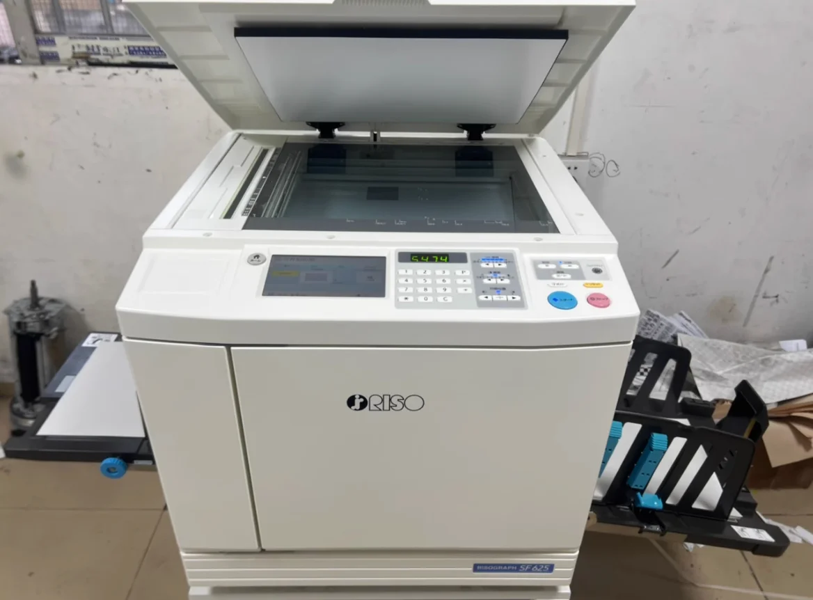 

Refurbished RISOs SF625 B4 Digital Duplicator High Speed Risographs SF F Japan Type Machine with Big Screen