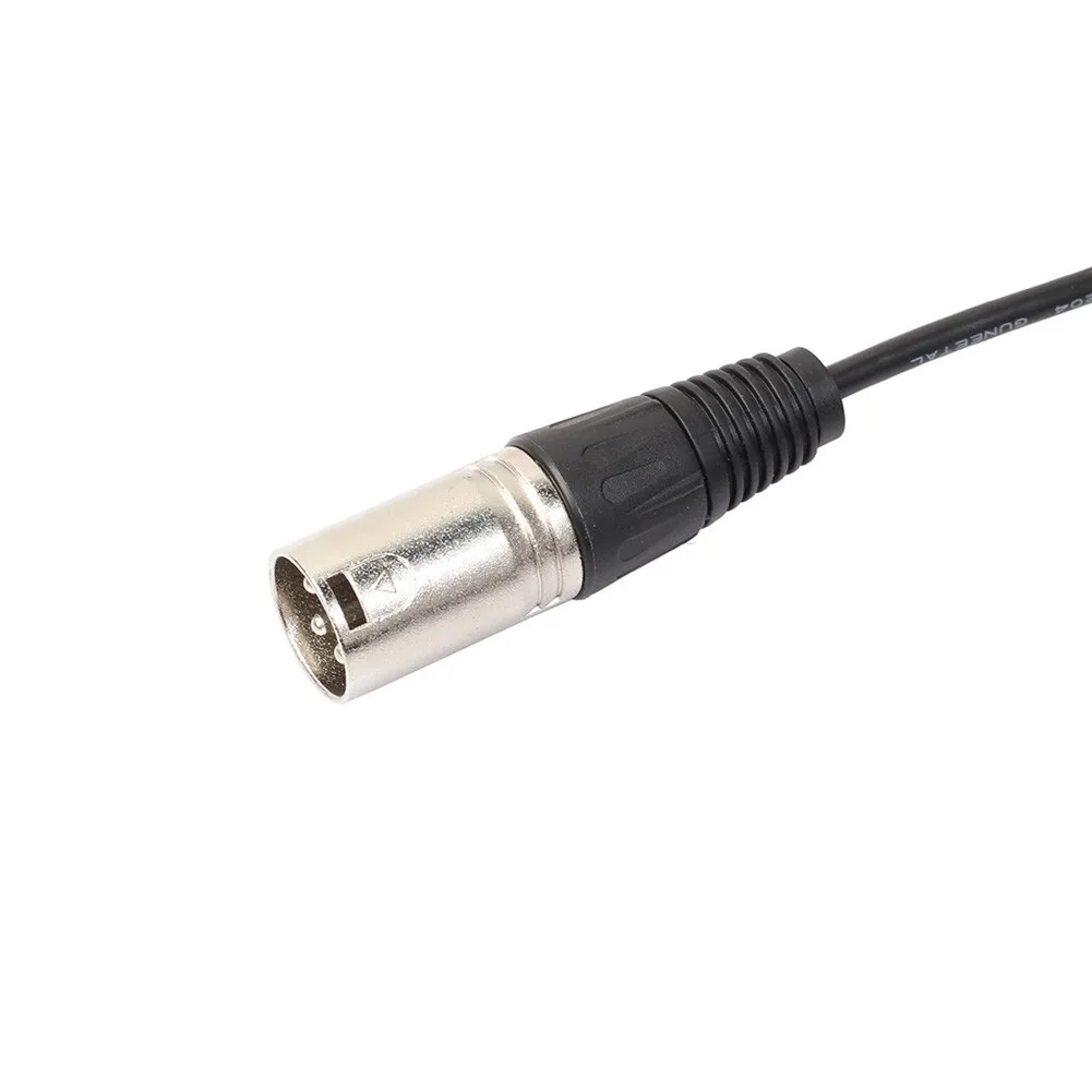 

3 Pin XLR FEMALE Jack To Dual 2 MALE Plug Y SPLITTER Mic Cable Adaptor Lead 1 FT Foot Cord Mic Plug Wire Noise Elimination