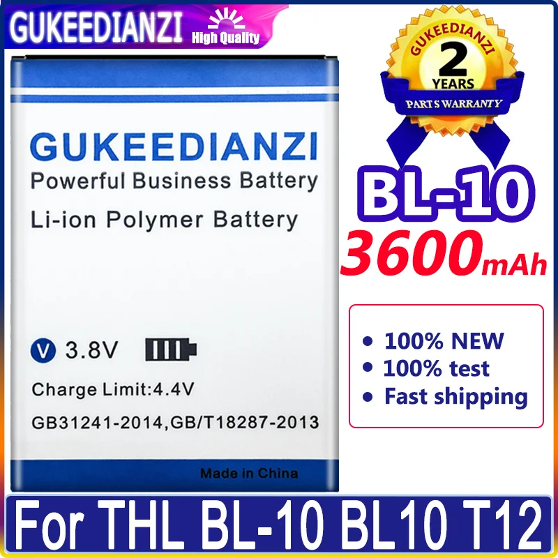 

Аккумулятор для Thl BL 10 BL10 T12, 3600 мАч
