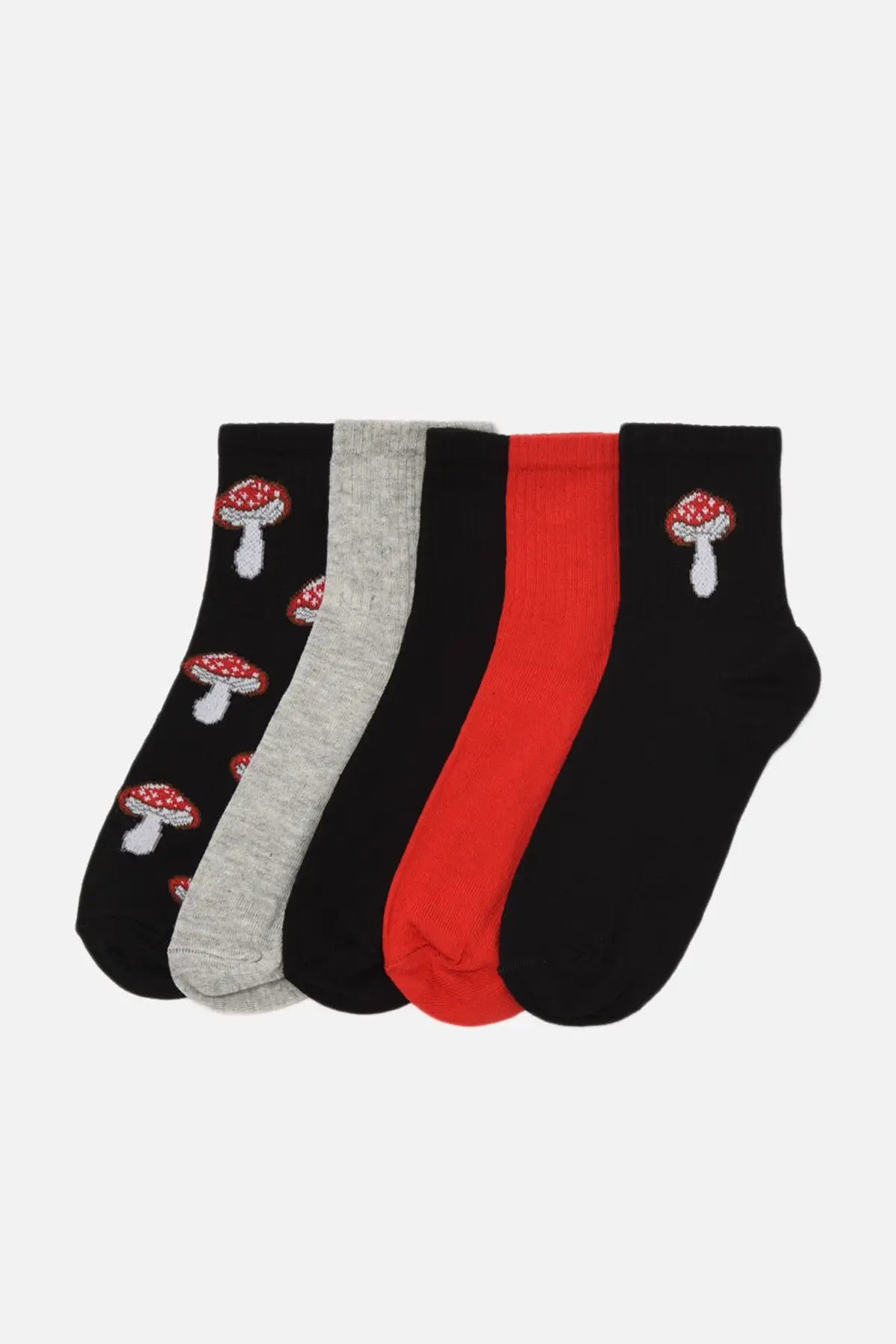 

Trendyol Mushroom Pattern 5'li Package Socks THMAW22CO0041