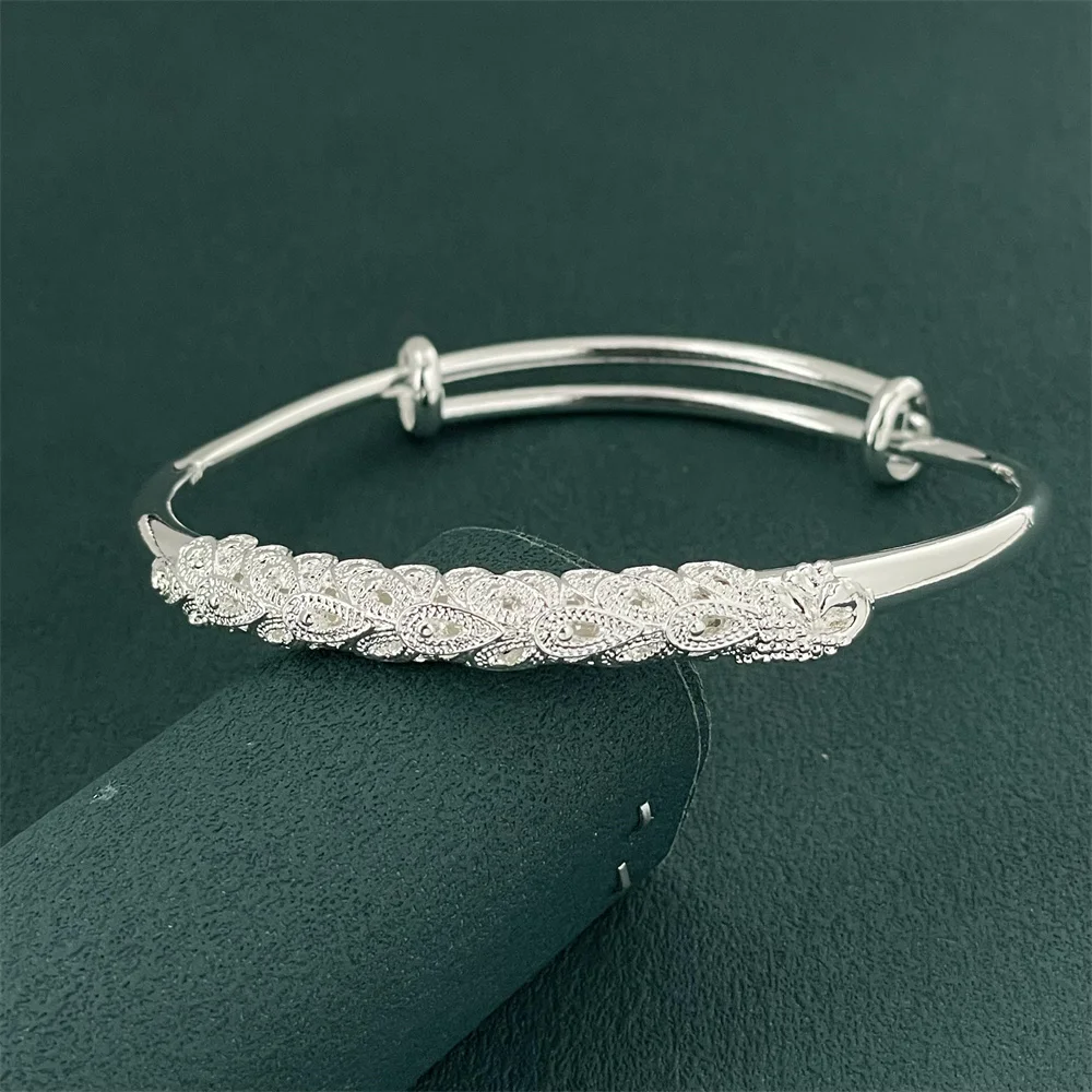 Серебряный браслет Xiaohongshu для мужчин и женщин модный ювелирный аксессуар