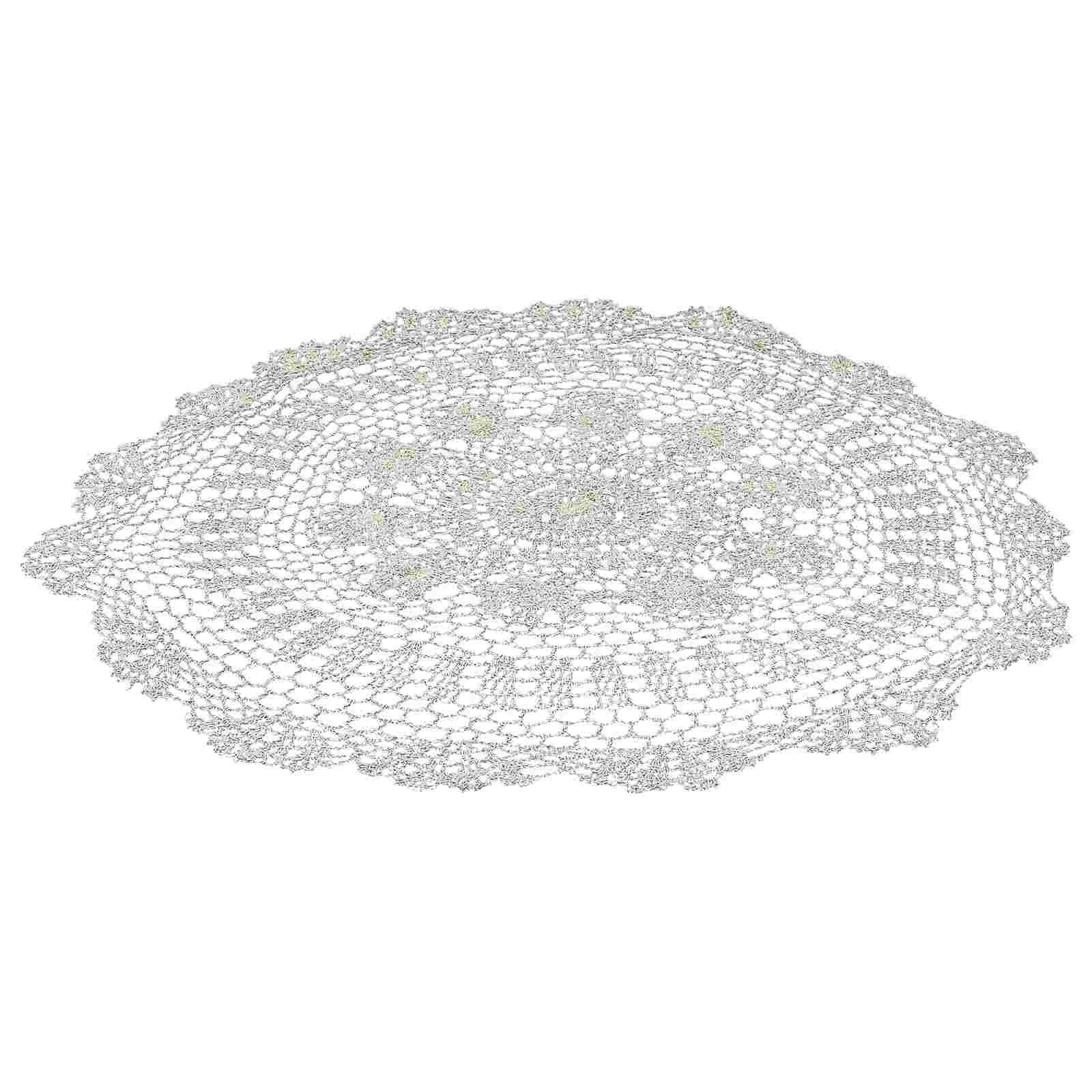 

1Pc Hand Woven Cotton Rug Practical Carpet Rug Ethnic Style Bedroom Rug