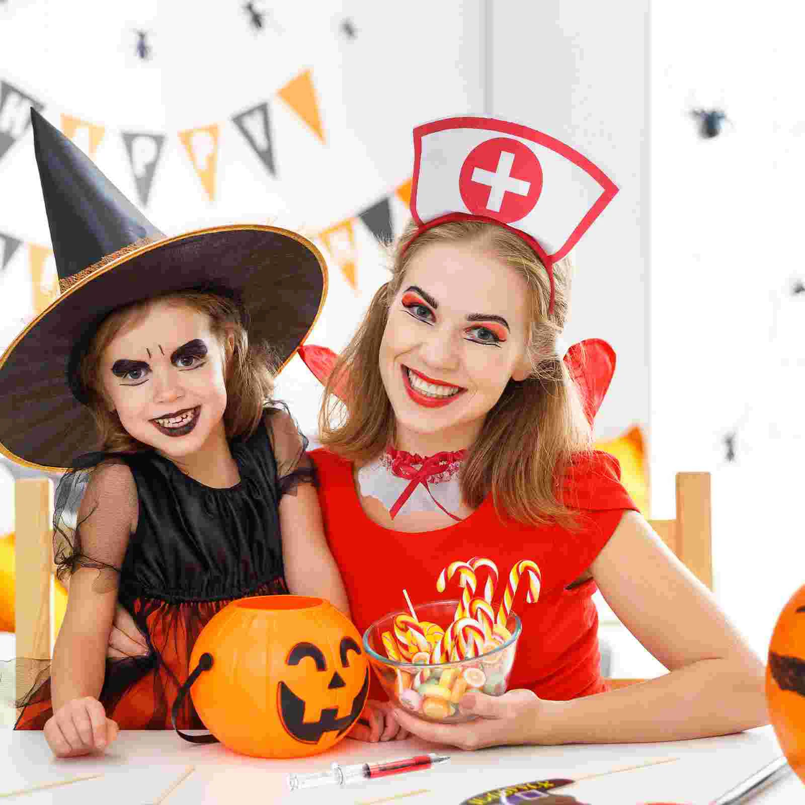 

Nurse Props Halloween Stethoscope Accessory Kit Cosplay Hairbands Stethoscopes Nurses