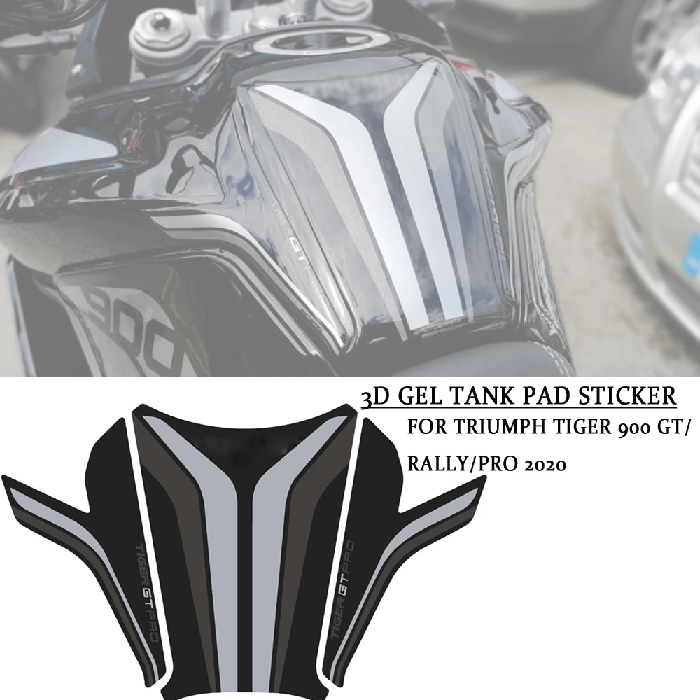 

3D гелевая наклейка на топливный бак для Tiger 900 GT / RALLY / PRO 2020 2021
