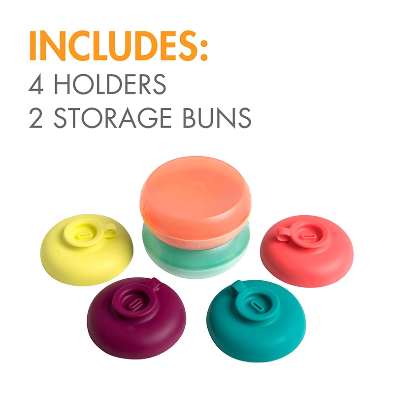 Разноцветный силиконовый поддон для мороженого многоразовый детей