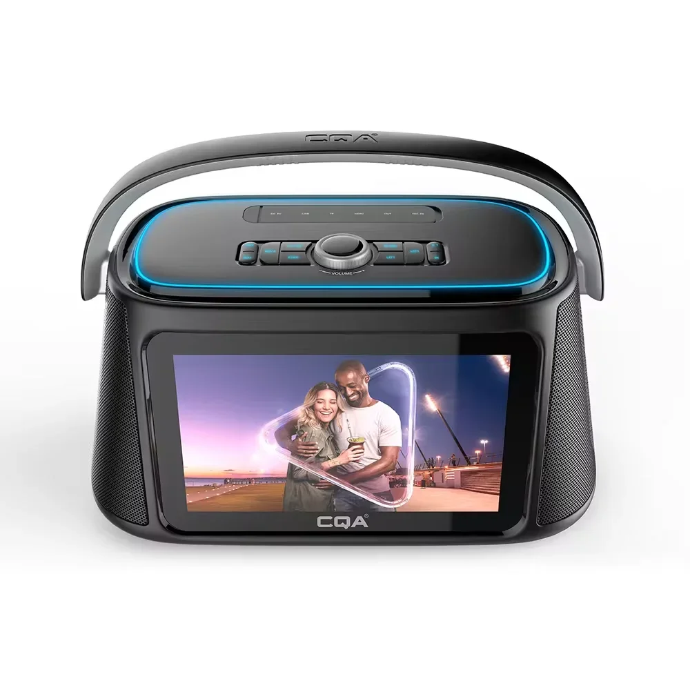 CQA Высококачественный интеллектуальный динамик P10 с экраном 10 1 дюйма система Android