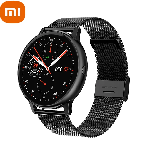 

Xiaomi Smart Watch Women Men 1.3 Inch Full Touch Round Screen Heart Rate Monitor Fitness Tracker Smartwatch for Android Ios