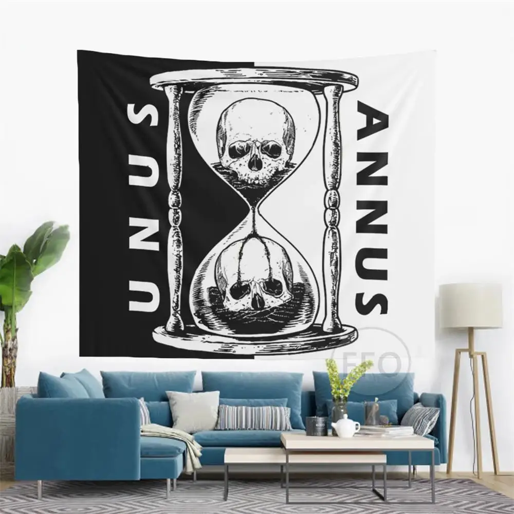 ТВ-шоу Unus Annus постер мемы гобелен забавные песочные часы настенный подвесной