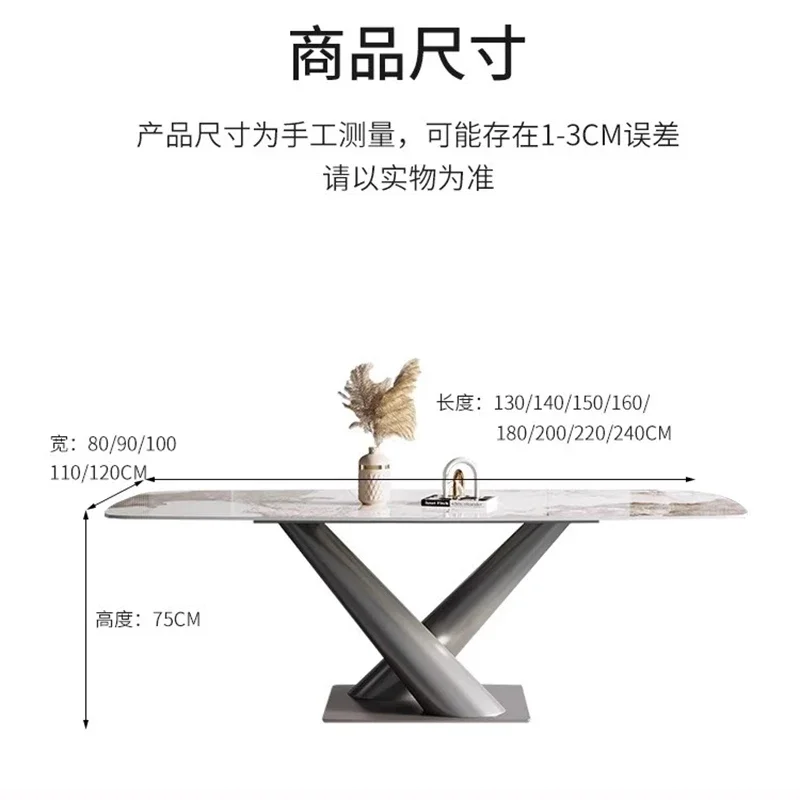 Обеденный стол индивидуальная современная кухня гостиная центр острова