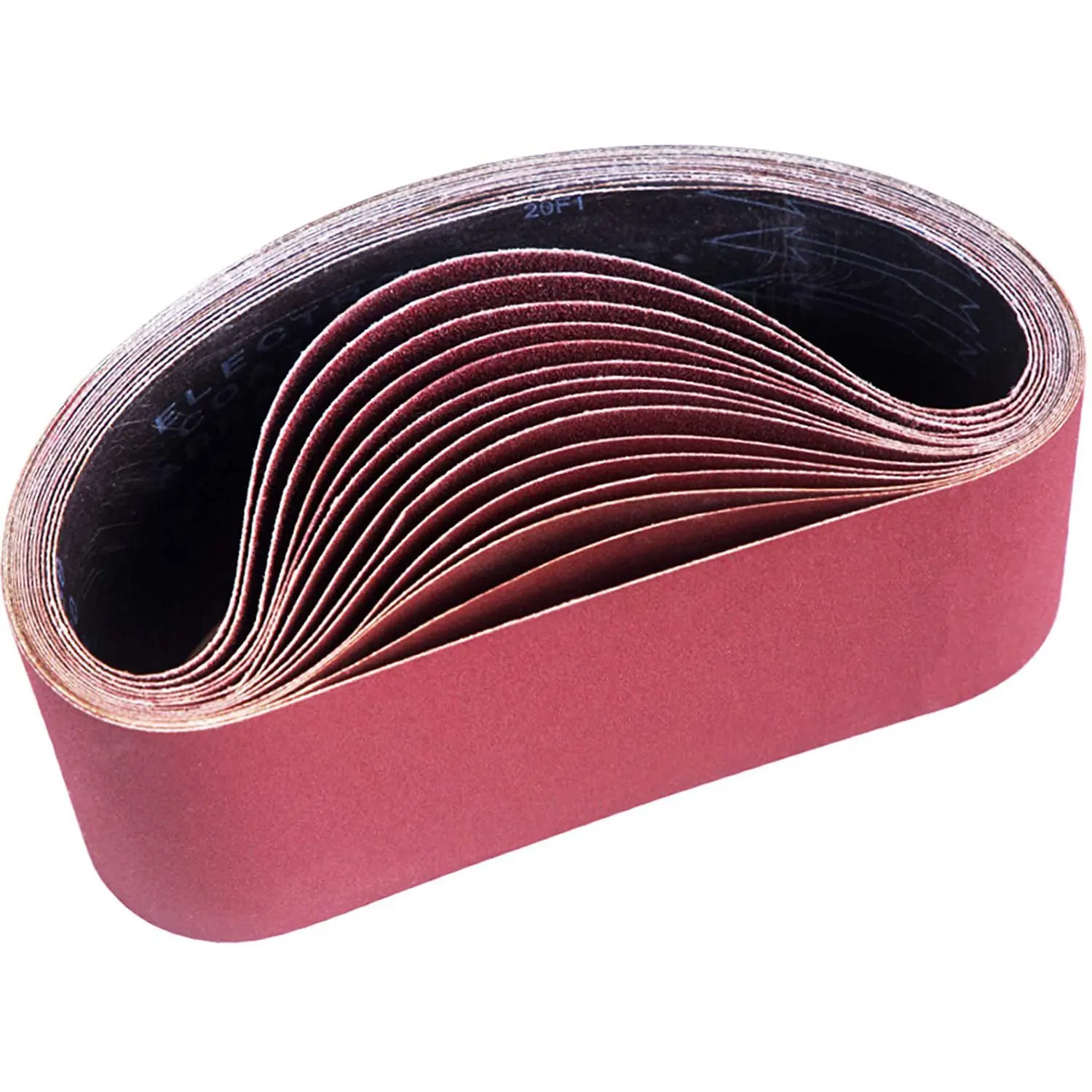 

15 Pieces Of Sanding Belts 100X610Mm 80/120/150/240/400 for Belt Sander Grinding Machine for Grinding Filing