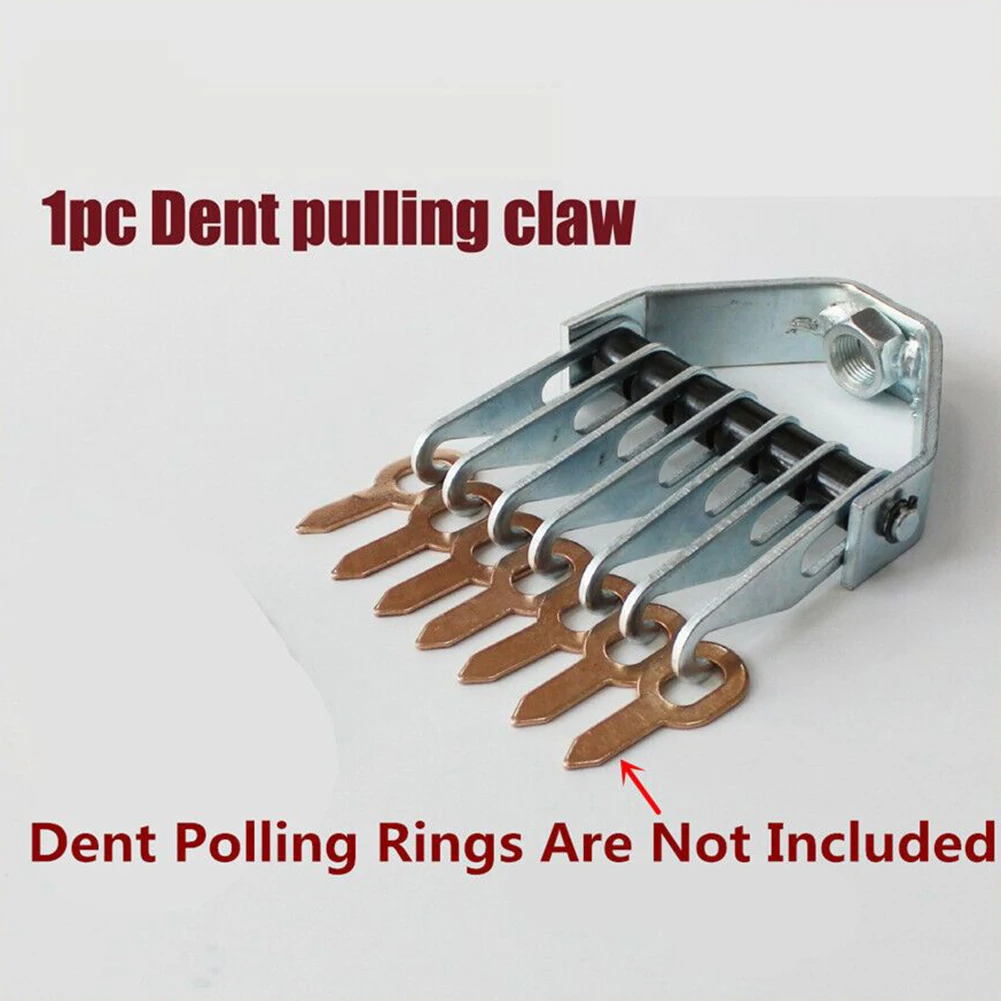 

1pc Auto Dent Puller 7/8 Fingers Puller Claw Hook Steel Panel Dent Repair Tool Spot Welding M16 Car Body Repair Dent Tools Part
