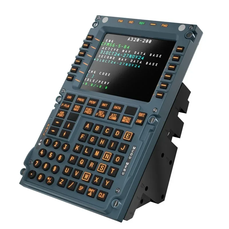 Фото Для панели управления WINWING A3XX MCDU Flight Sim, профессиональный USB-интерфейс для X-Plane/MSFS, подключение и использование без настройок. №2