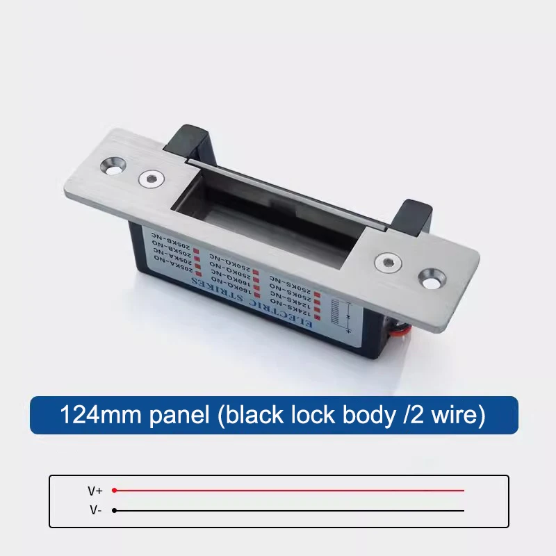 ANSI оригинальный DC12V из нержавеющей стали, прочная, узкая рама, отказоустойчивый, безопасный стандартный электрический замок, электронный дверной замок