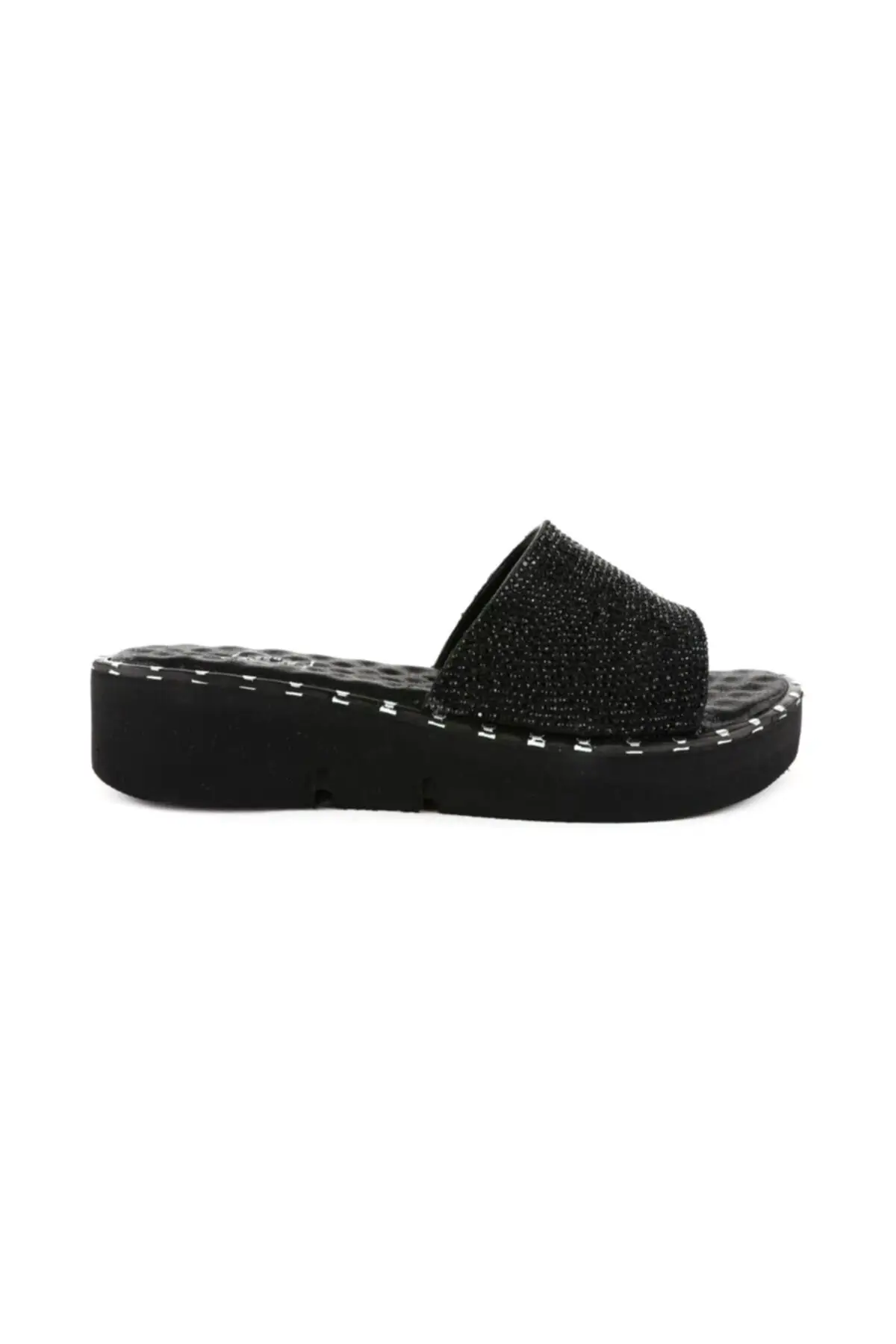 

785 women crystal stone thick sole slippers 20y