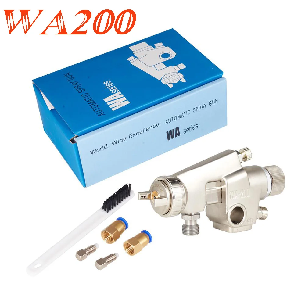 WA-200 Automatic Spray Gun Special Spray Gun Nozzle For Assembly Line Reciprocating Machine 1.5 2.0 2.5 3.0MM Manual Pneumatic