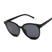 fashion new cat eye women sunglasses retro classic oval sunglasses travel street fashion trend personality decorative glasses
