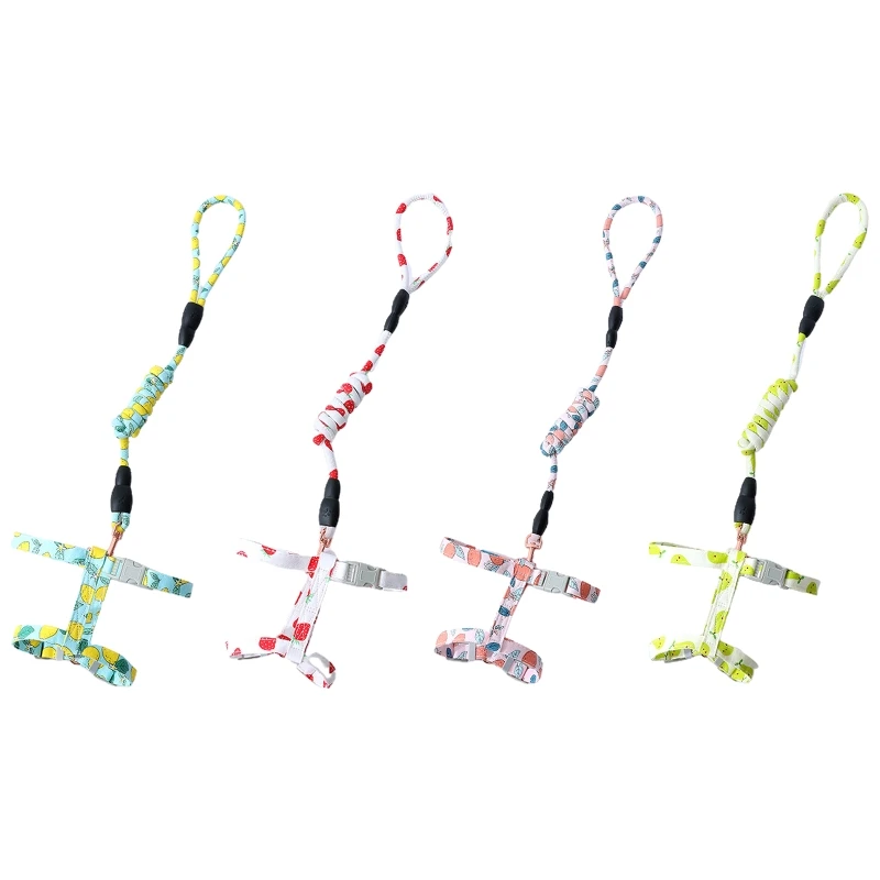 

Универсальный поводок и шлейки с милым кроликом для кошек/щенков для прогулок на открытом воздухе