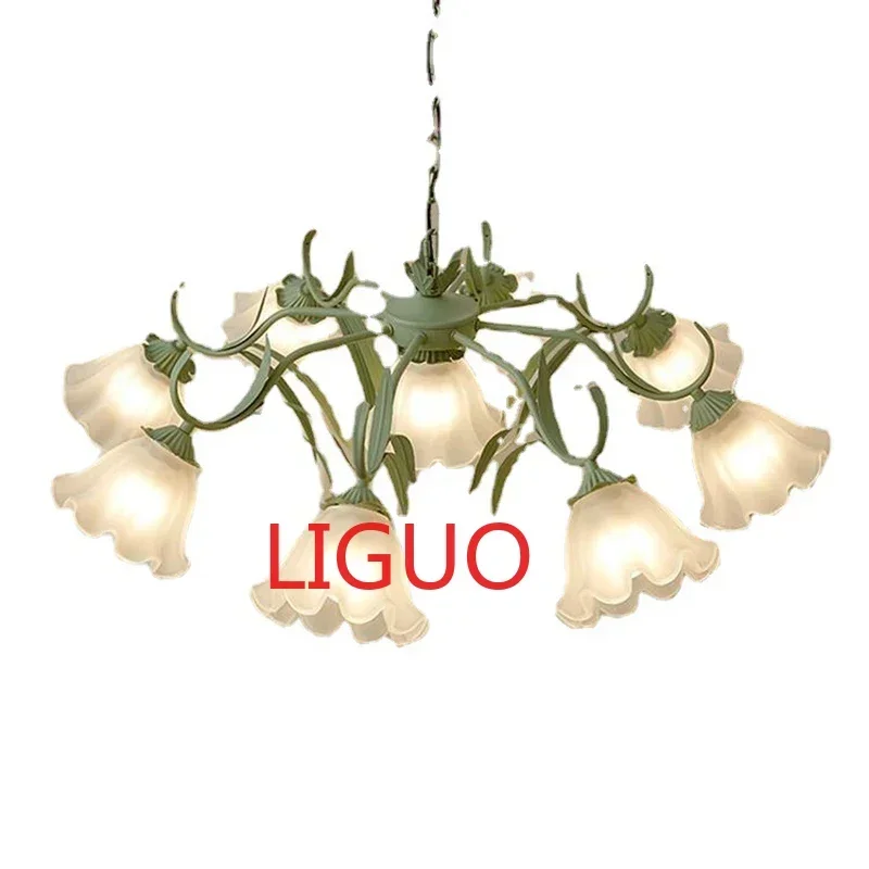 Современные романтические люстры с цветами искусство фотосессия цепочка для