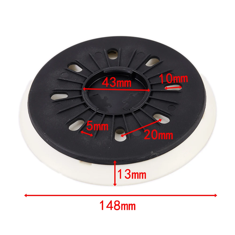 

Polishing Disc 6 In 150mm Backing Pad Grinding Pad Hook&Loop For Festool ROTEX RO150 Grinder For Sanding Flat Surfaces