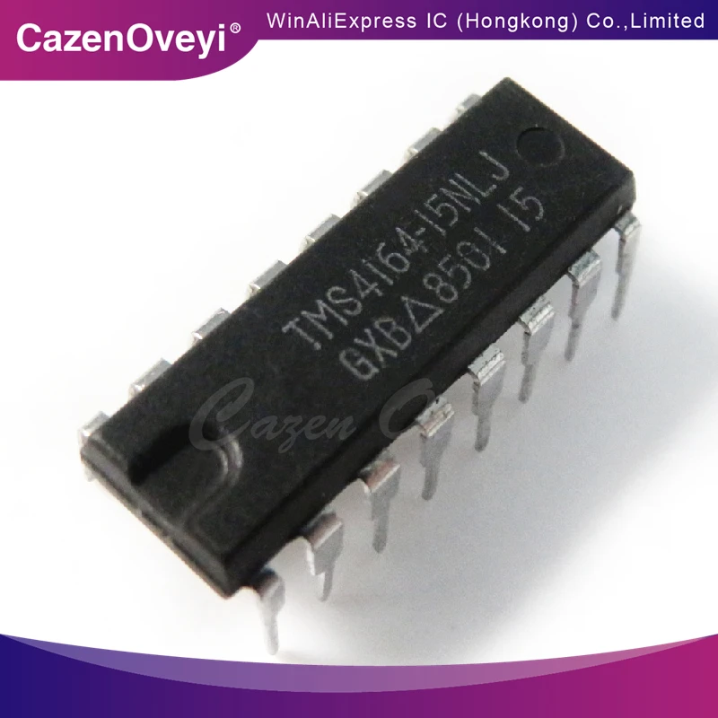 10 штук флэш-памяти TMS4164 DIP-16