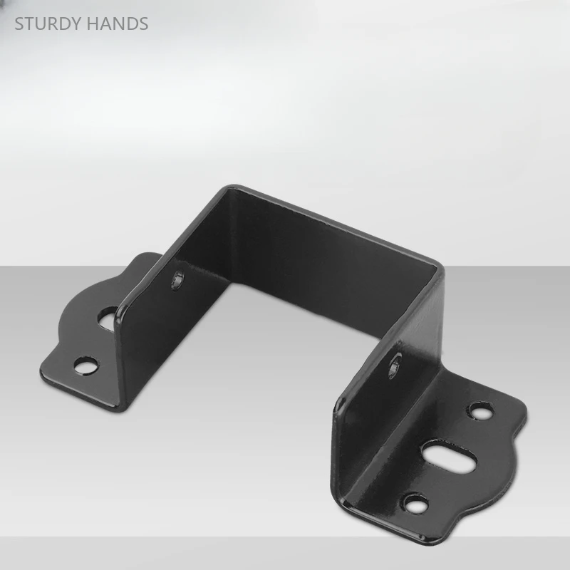 Утолщенная угловая железная кровать из нержавеющей стали 10 шт. твердой древесины