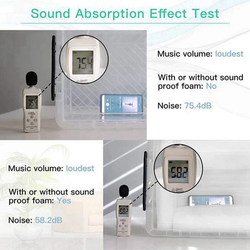 12 шт. акустическая пенопластовая доска студийная клиновая плитка пена