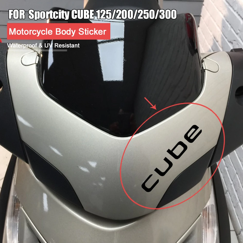 Наклейки на мотоцикл, Светоотражающая наклейка Sportcity 125 Cube для Aprilia Sportcity 200 250 300 Cube125 Cube250 Cube300 аксессуары